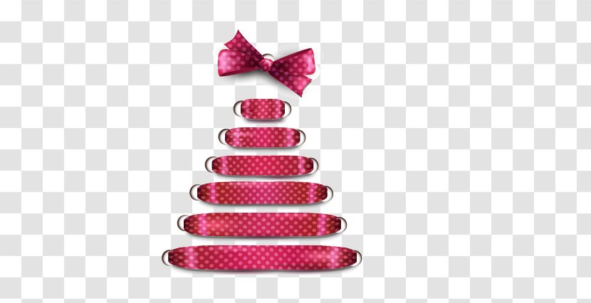 Wedding Invitation Christmas Card Tree Ribbon Transparent PNG