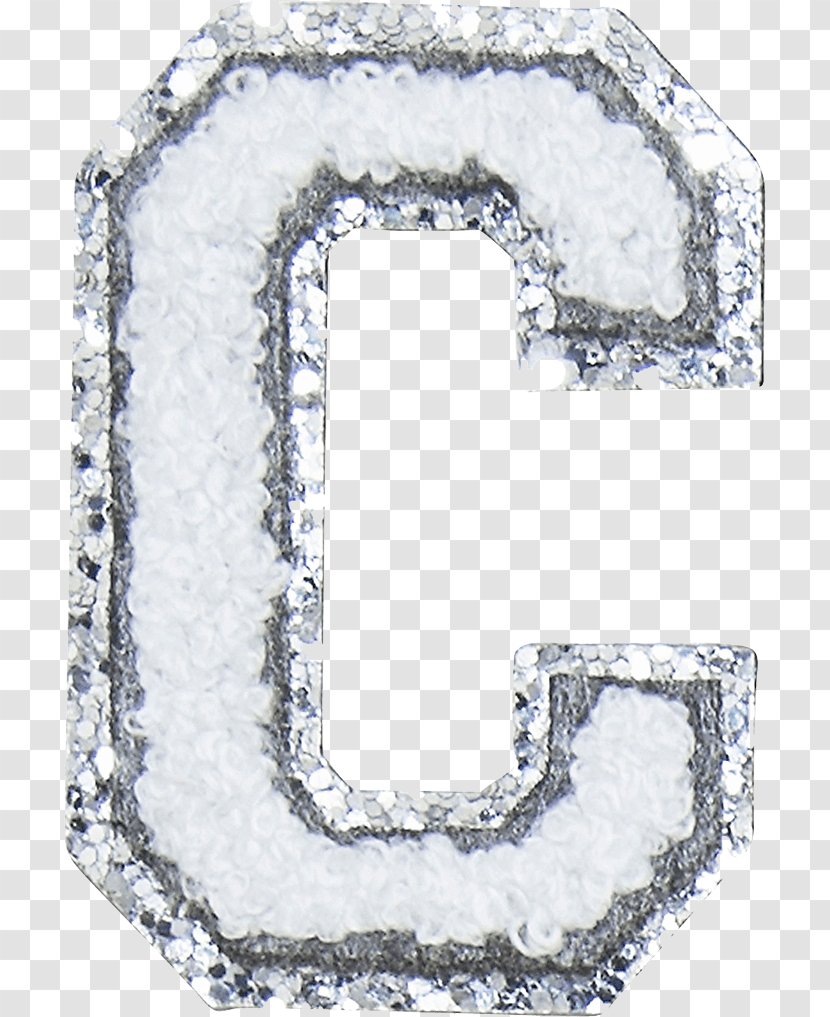 Varsity Letter Chenille Fabric Team Rectangle Font - Alphabet Glitter Transparent PNG