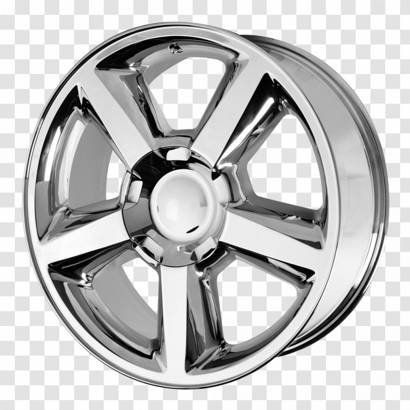 Car Alloy Wheel Rim Chrome Plating - Spoke Transparent PNG