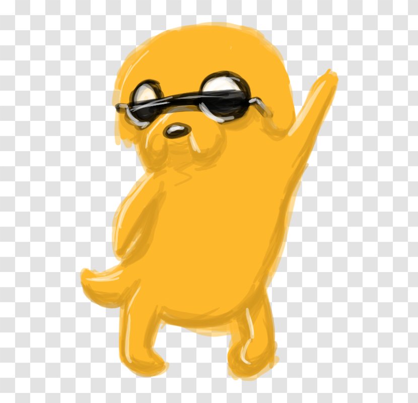 Jake The Dog Painting Drawing Art - Smile Transparent PNG