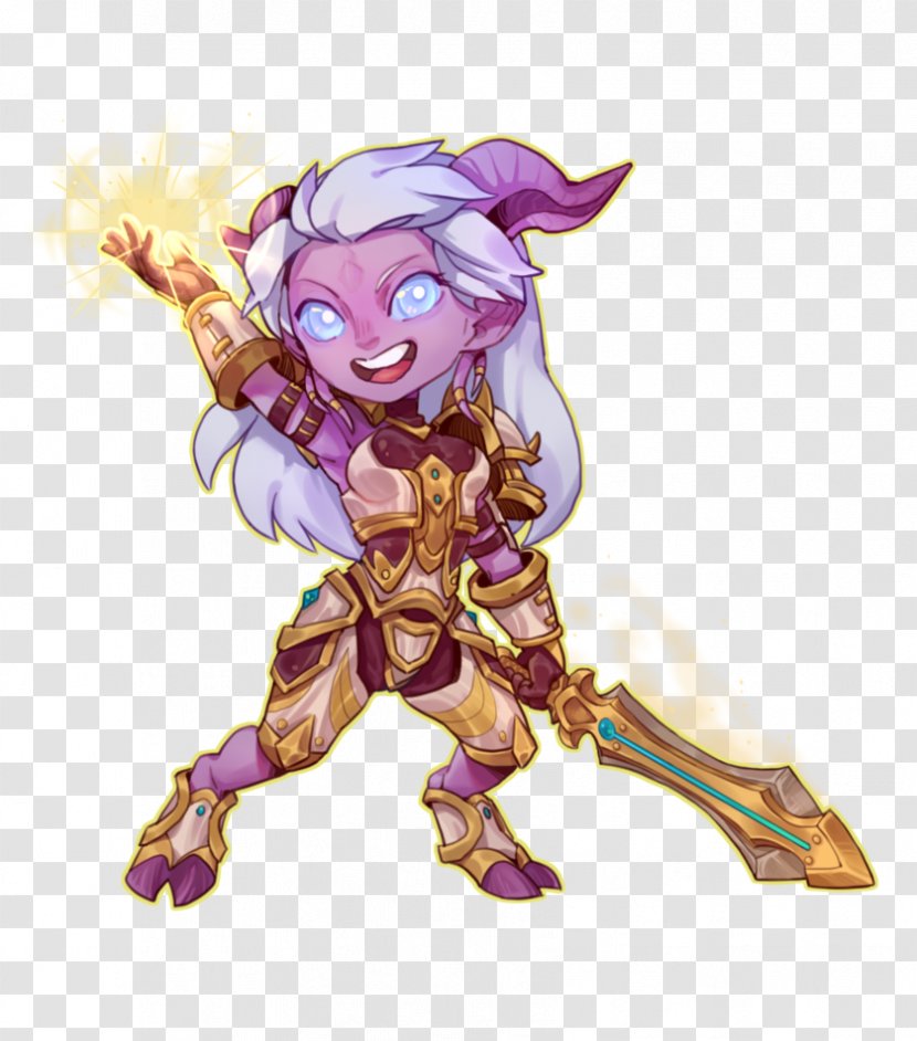 Draenei Drawing World Of Warcraft Paladin Art - Fictional Character Transparent PNG