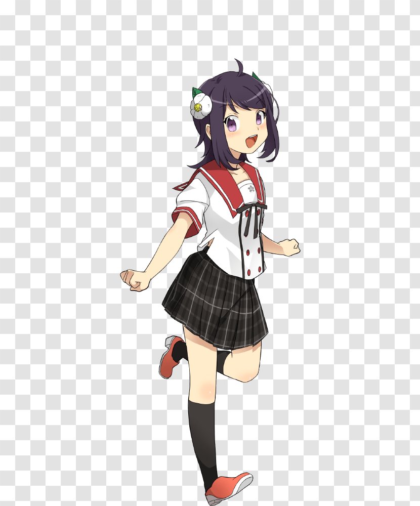 Ensemble Girls! Character Narrative Game School Uniform - Watercolor - Kodama Transparent PNG