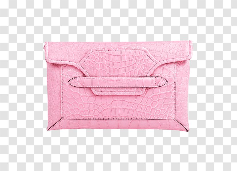 Coin Purse Wallet Leather Handbag Pink M - Shoulder Transparent PNG