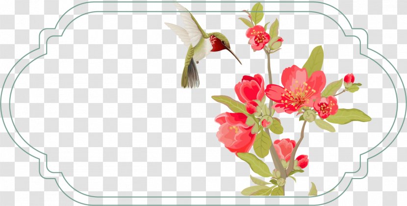 Poster Floral Design Picture Frame - Holiday - Posters Creative Bird Box Transparent PNG