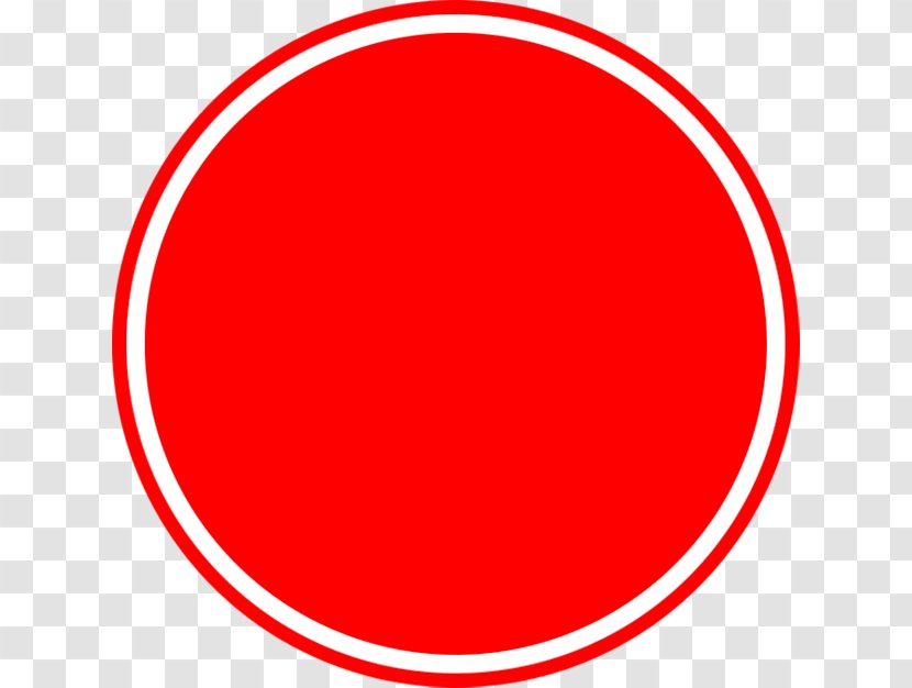 Turn On Red Circle Area Clip Art - Oval Transparent PNG