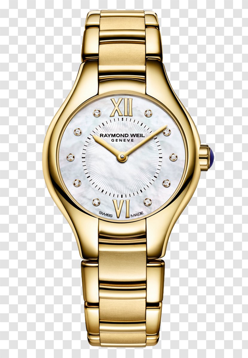 Raymond Weil Watch Nacre Kate Spade Metro Jewellery - Diamond Transparent PNG