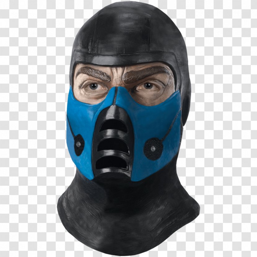Sub-Zero Mortal Kombat X Scorpion Mask Halloween Costume Transparent PNG