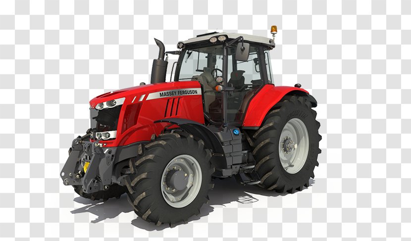 Tractor Massey Ferguson Agriculture Farm Agricultural Machinery - Threshing Machine Transparent PNG