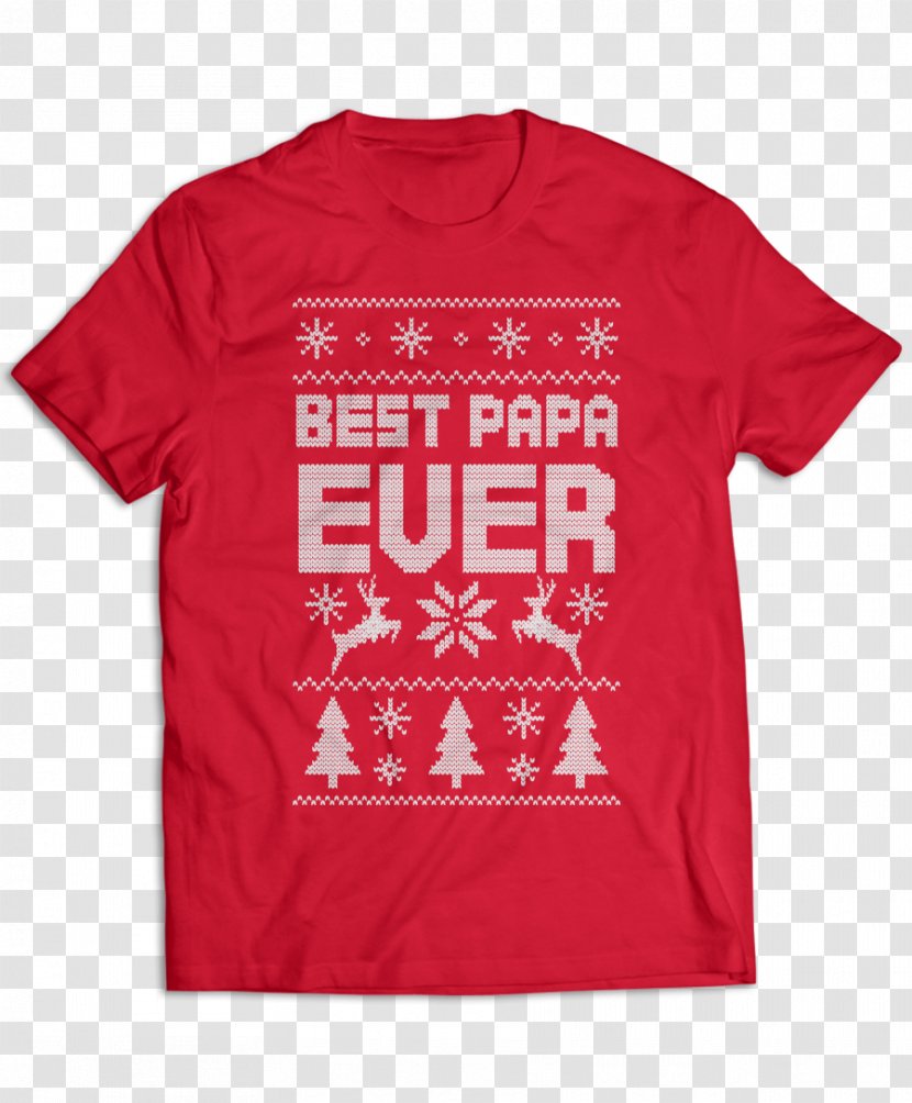 T-shirt Clothing Sweater Sleeve ヒステリック・ミニ - Silhouette - Best Ugly Christmas Transparent PNG