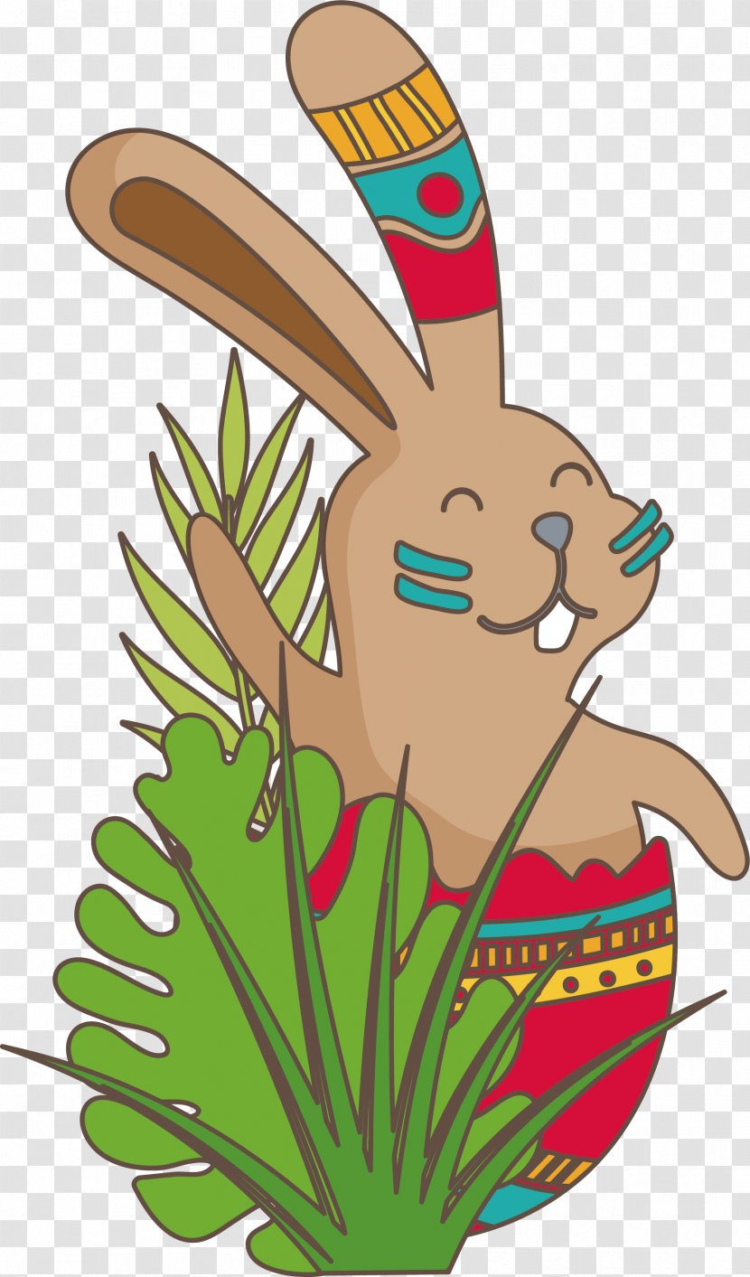 Easter Bunny Rabbit Clip Art - Artwork - A Greeting Transparent PNG
