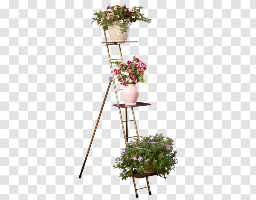 Floral Design Flowerpot Cut Flowers Shelf - Garden - Flower Transparent PNG