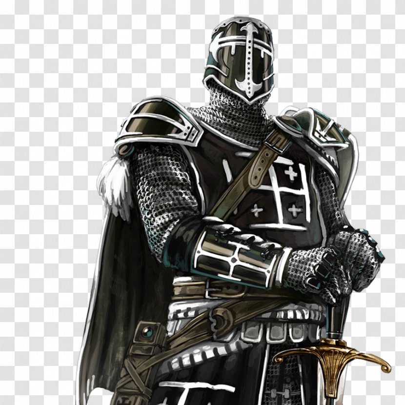 Middle Ages Crusades Black Knight Armour - Greave Transparent PNG