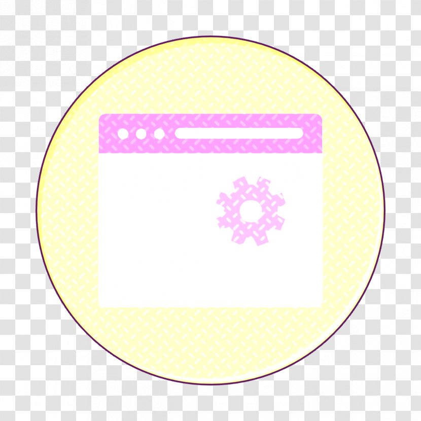 Browser Icon Settings Window - Text - Sticker Label Transparent PNG