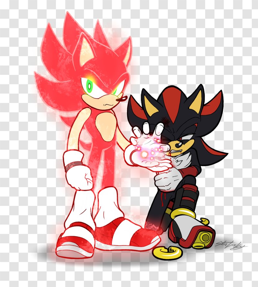 Sonic Chaos Shadow The Hedgehog Super Drawing - Fictional Character Transparent PNG