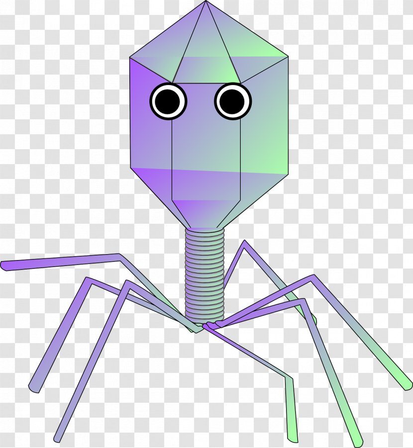 Virus Bacteriophage Viral Vector Clip Art - Royaltyfree - Polygon Robot Transparent PNG
