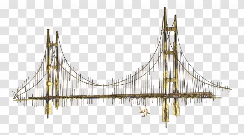 Bridge Sculpture Mid-century Modern Art - Suspension Transparent PNG