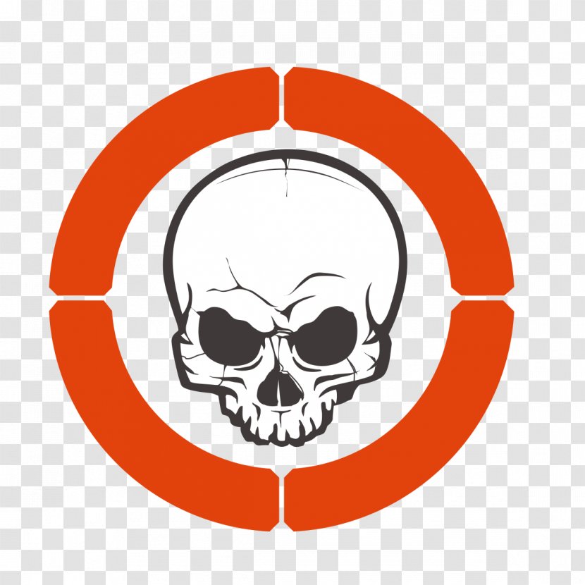 T-shirt Designer Skull - Button - Horror Design Transparent PNG