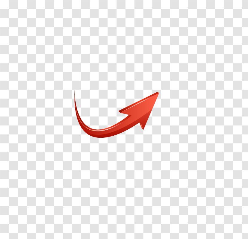 Logo Brand Font - Red - Arrow Transparent PNG