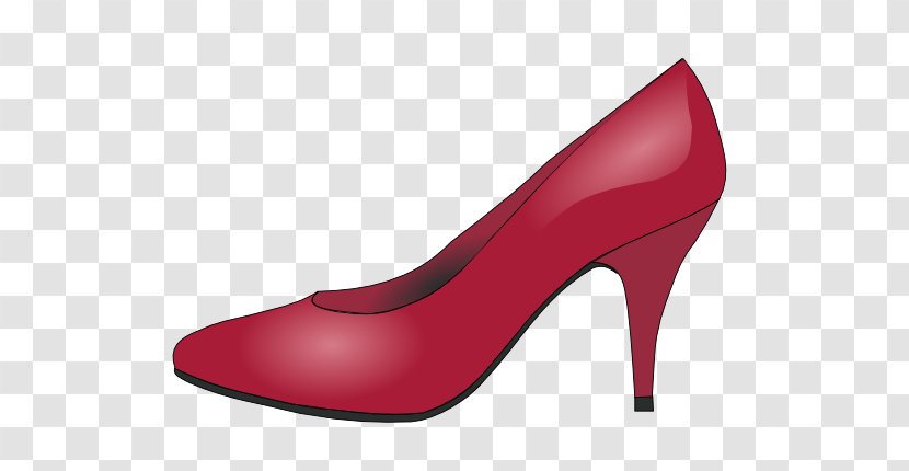 High-heeled Shoe Stiletto Heel Court - Highheeled - Ruby Slippers Transparent PNG