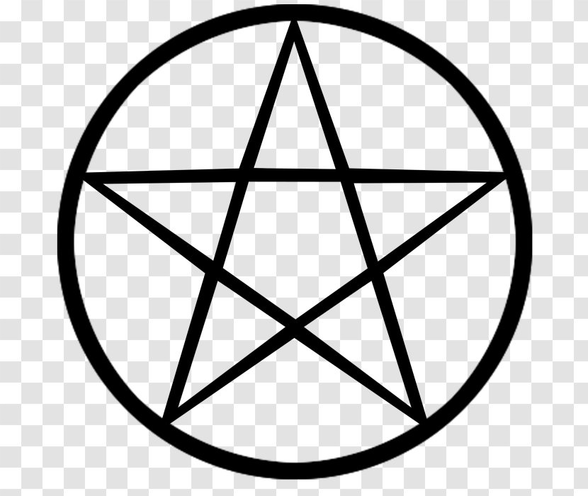 Pentagram Wicca Clip Art - Symbol Transparent PNG
