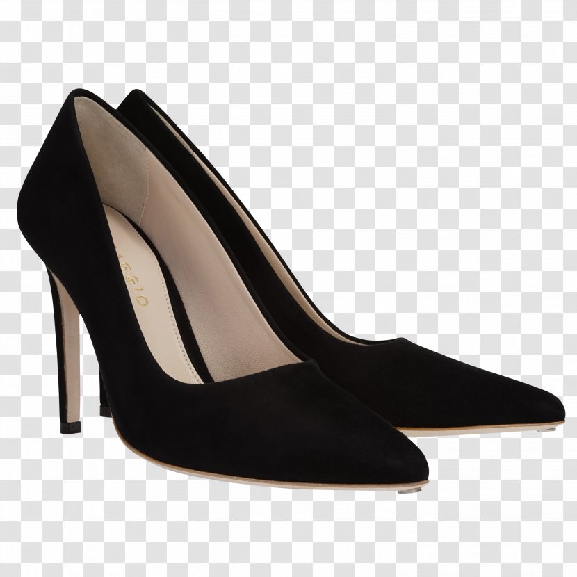 Suede Heel Shoe - Leather - Design Transparent PNG