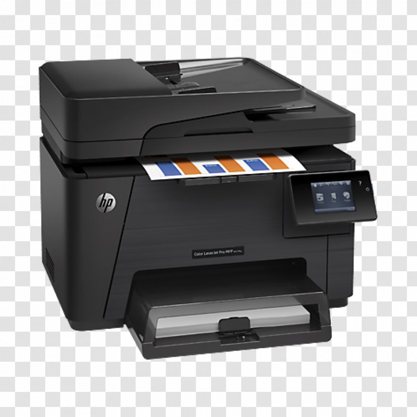 Hewlett-Packard HP LaserJet Pro M177 Laser Printing Multi-function Printer - Office Supplies - Hewlett-packard Transparent PNG