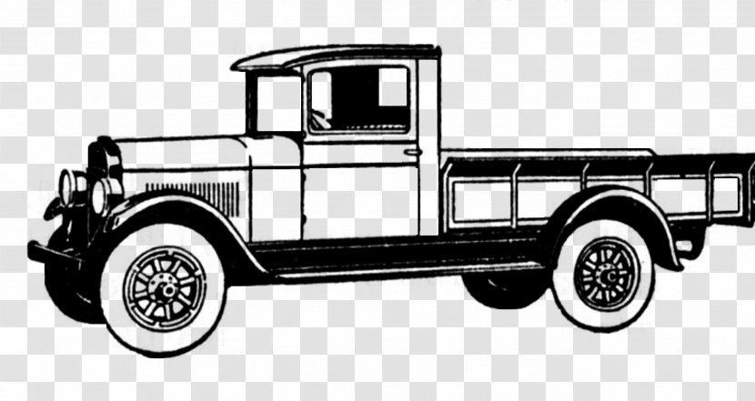 Model Car Truck Mover Antique - Vintage Transparent PNG