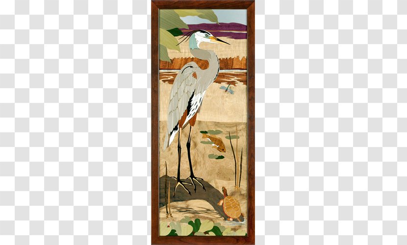 Inlay Painting Marquetry Art Hudson River - Nacre Transparent PNG