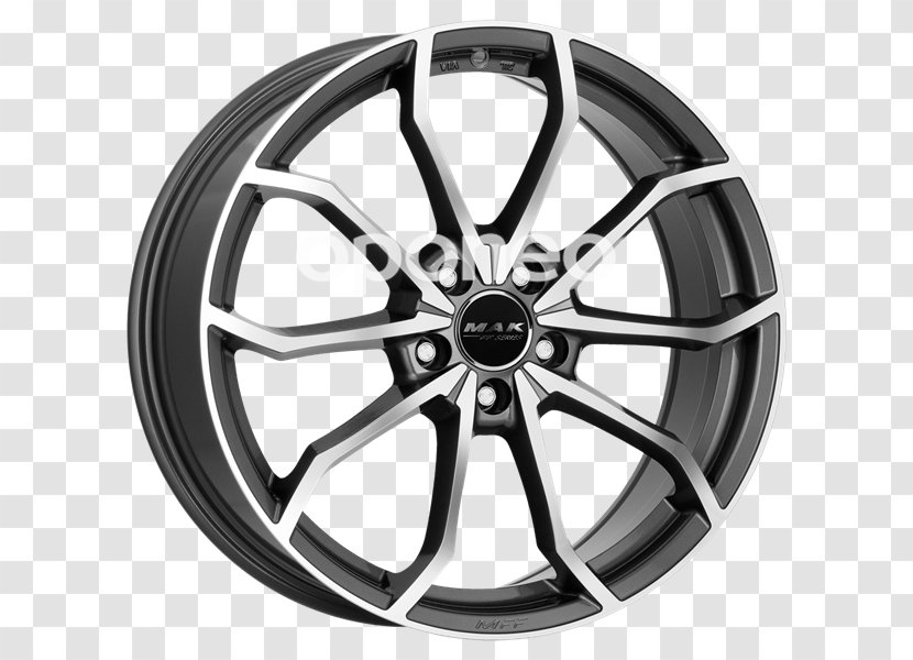 Volkswagen Car Alloy Wheel BMW 5 Series - Automotive Design Transparent PNG