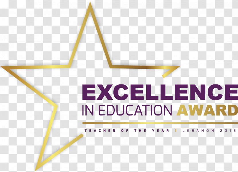 Excellence Education School Award Institute - Yellow Transparent PNG
