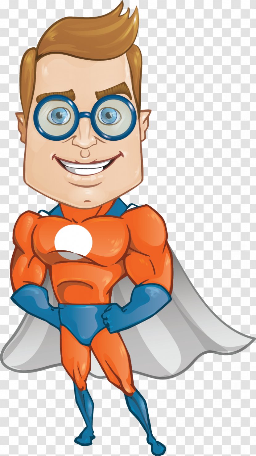 Superman Superhero Character - Marvel Super Heroes - Comic Cliparts Transparent PNG