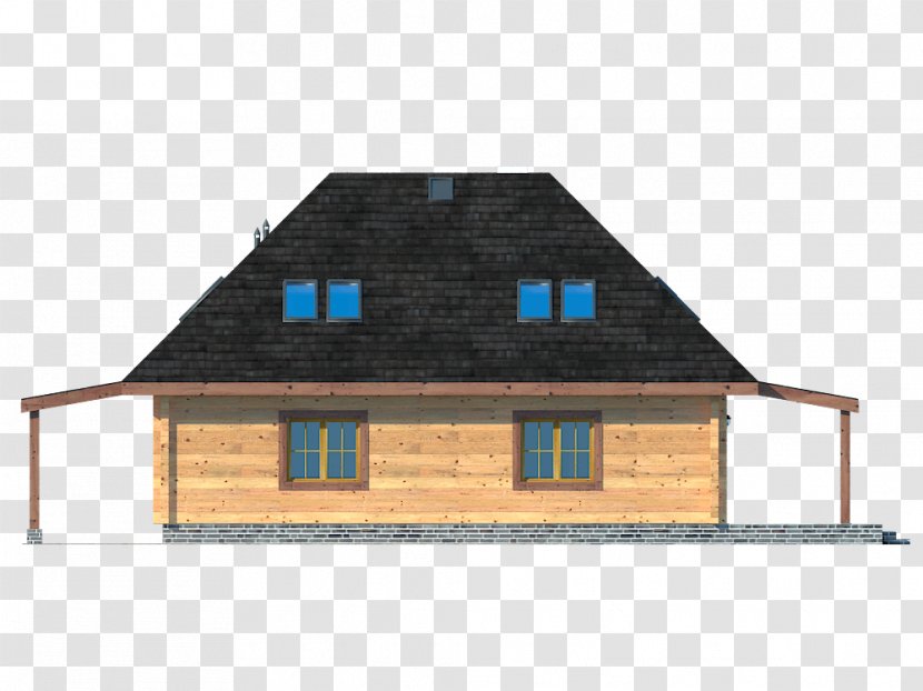 House Property Roof Cottage Log Cabin Transparent PNG