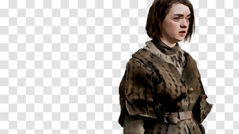 Arya Stark Game Of Thrones - Outerwear - Season 5 Maisie Williams Jon Snow Transparent PNG
