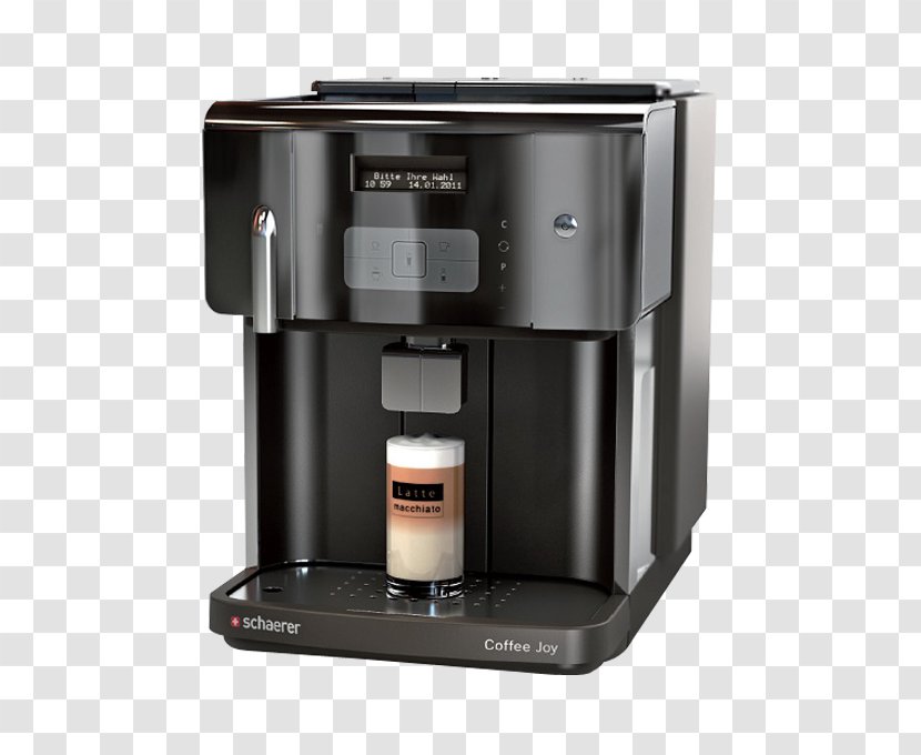 Coffeemaker Espresso Schaerer Ltd Cappuccino - Home Appliance - Coffee Transparent PNG