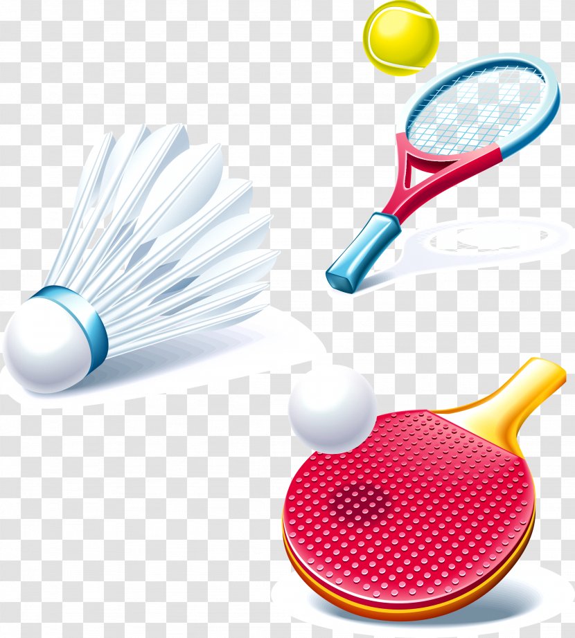 Racket Badminton Icon - Ball Transparent PNG
