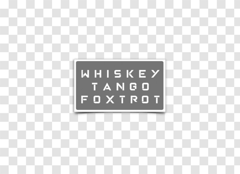 Decal Sticker YouTube Morale Patch - Whiskey Tango Foxtrot Transparent PNG