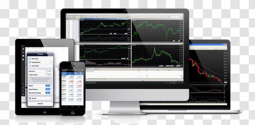 Electronic Trading Platform MetaTrader 4 Foreign Exchange Market - Output Device - DEMO Transparent PNG