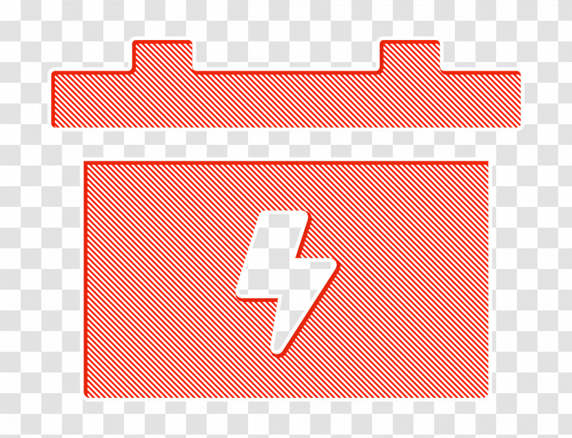 Industry Icon Power Icon Car Battery Icon Transparent PNG