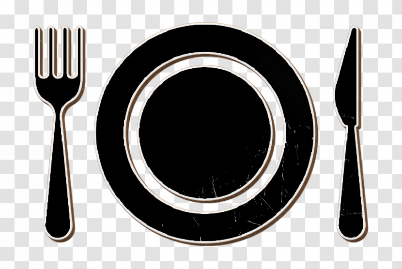 Dish Fork And Knife Icon Icon Plate Icon Transparent PNG