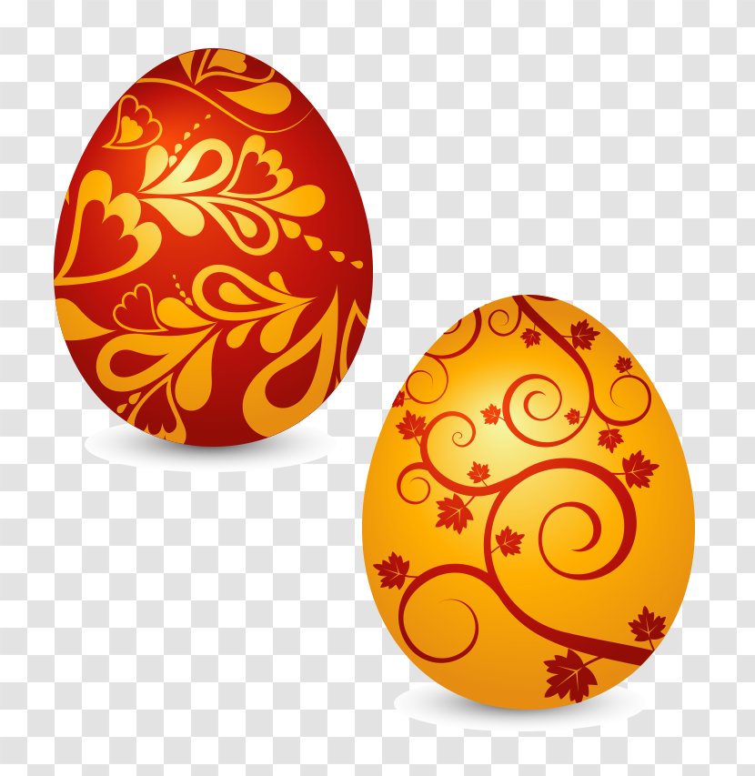 Easter Bunny Hot Cross Bun Egg Clip Art - Chocolate - Fu Vector Material Transparent PNG
