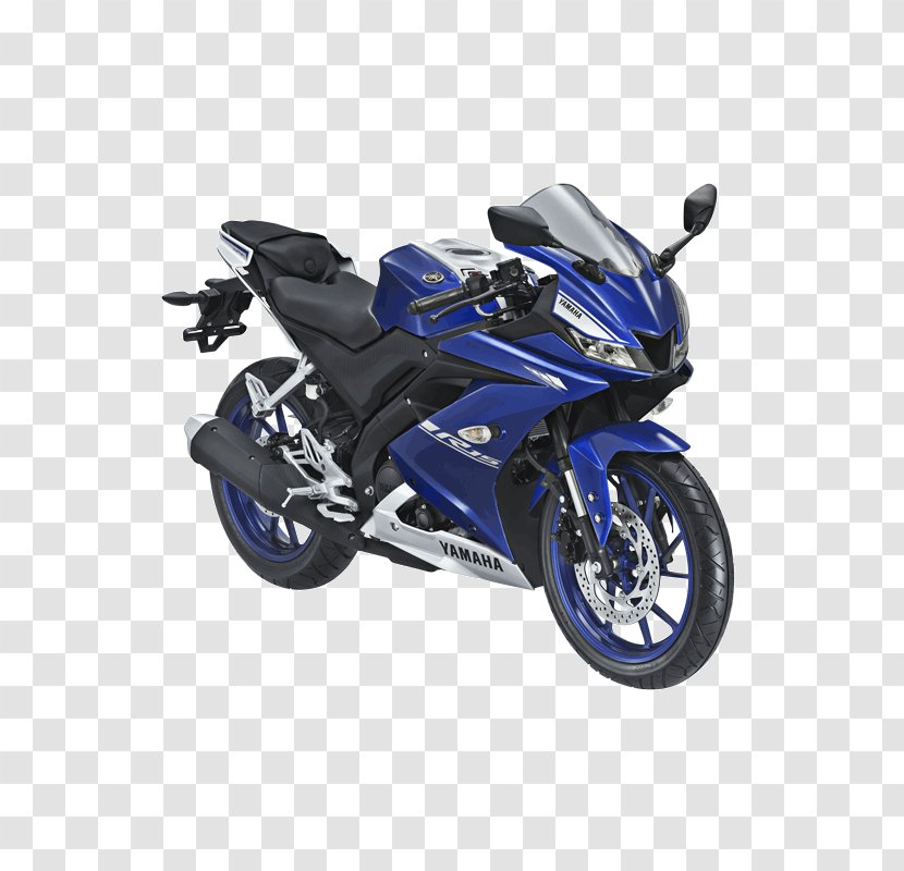 Yamaha Motor Company YZF-R15 India Tech 3 - Electric Blue - Motorcycle Transparent PNG