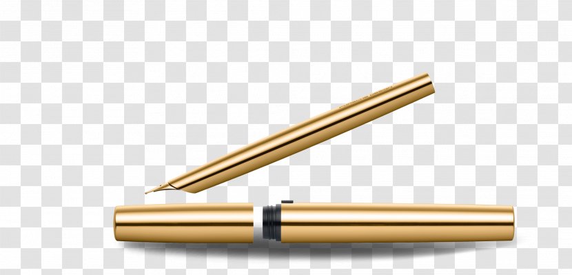 Fountain Pen Gold Writing Implement Transparent PNG