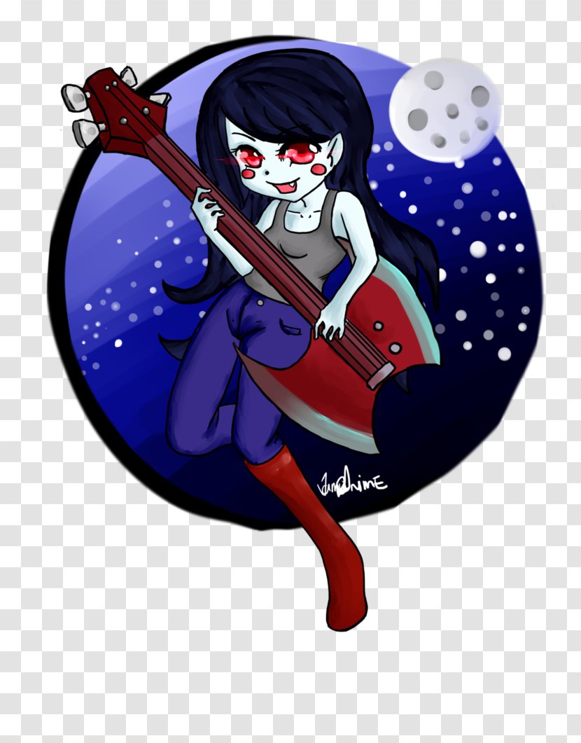 Marceline The Vampire Queen Marshall Lee 21 February - Silhouette - Watercolor Transparent PNG