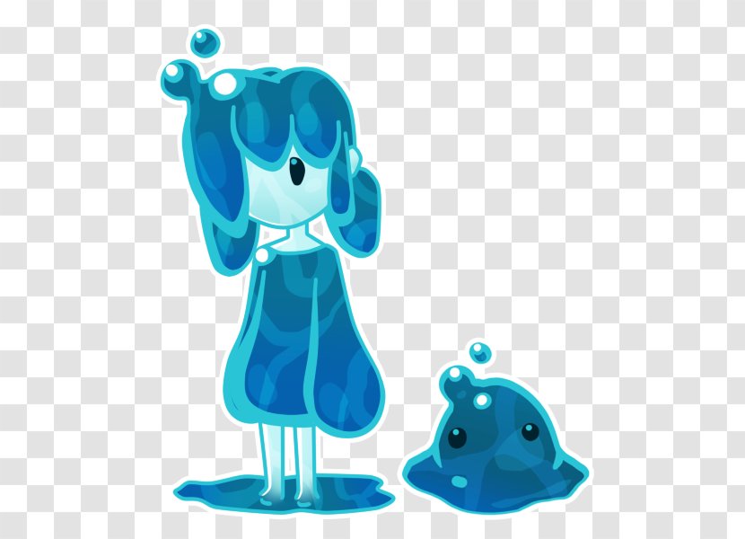 Slime Rancher Humanoid Game - Figurine - Puddle Water Transparent PNG
