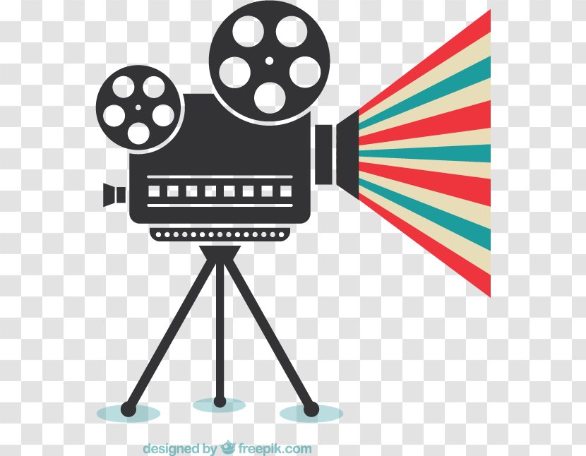 Video Camera Film - Crane Shot - Creative Movie Projector Vector Material Downloaded, Transparent PNG