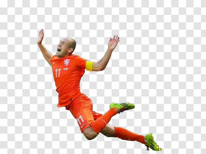 2014 FIFA World Cup Netherlands National Football Team Real Madrid C.F. FC Bayern Munich Diving - Jumping - Robben Transparent PNG