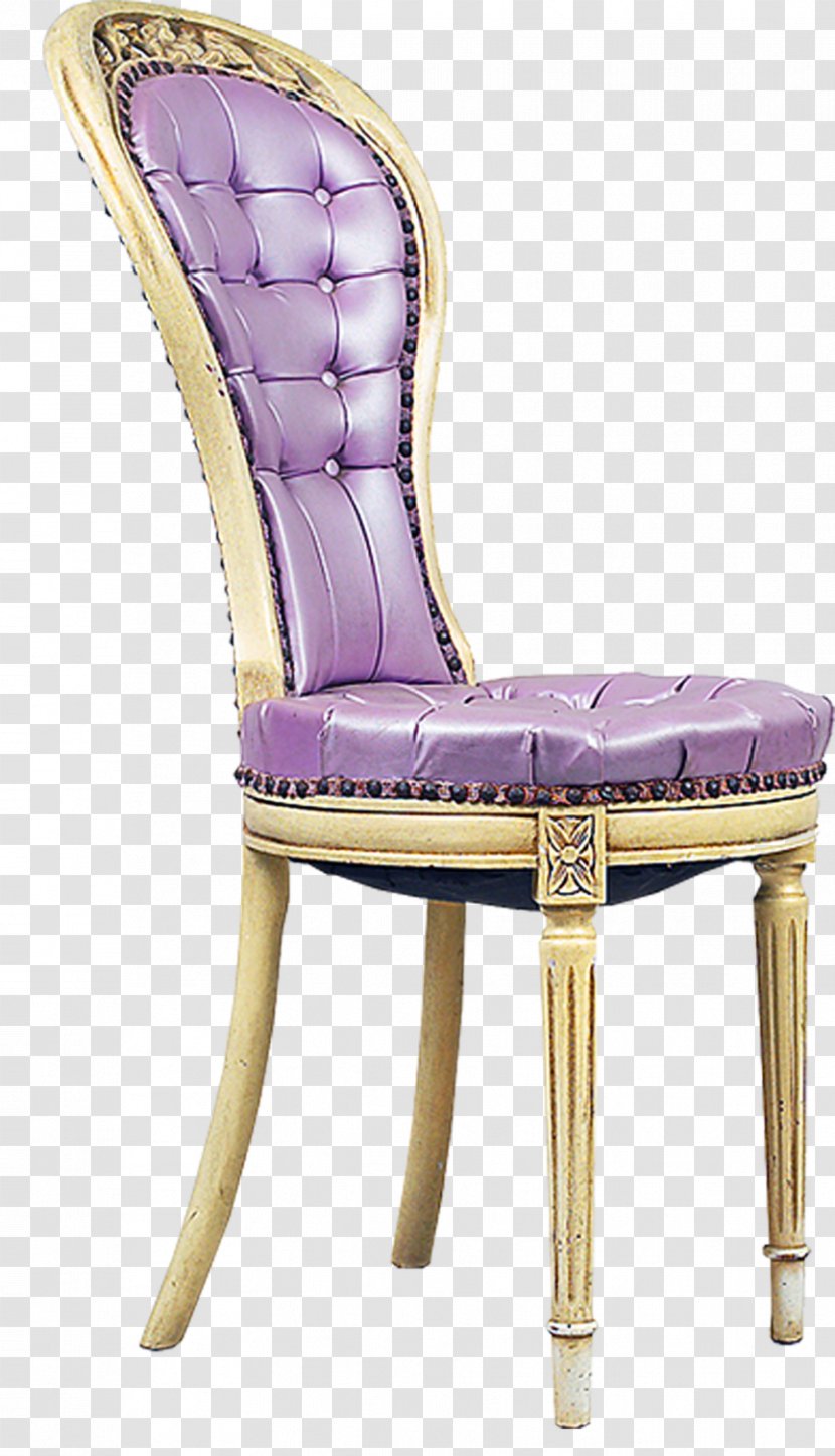 Chair Furniture Seat Fauteuil - Chest Of Drawers - Purple Material Free To Pull Transparent PNG