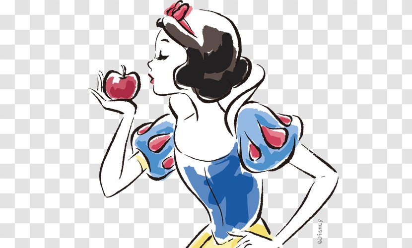 Snow White Rapunzel Disney Princess Drawing The Walt Company - Tree Transparent PNG