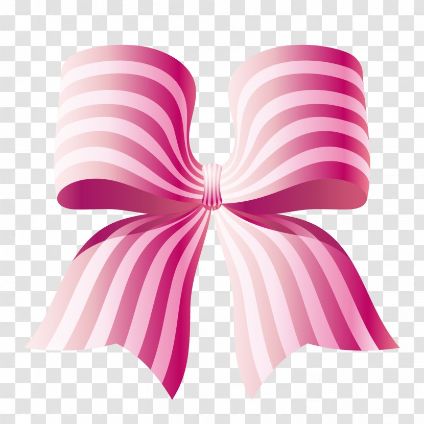 Free Ribbon Clip Art - Pink - Red Bow Transparent PNG