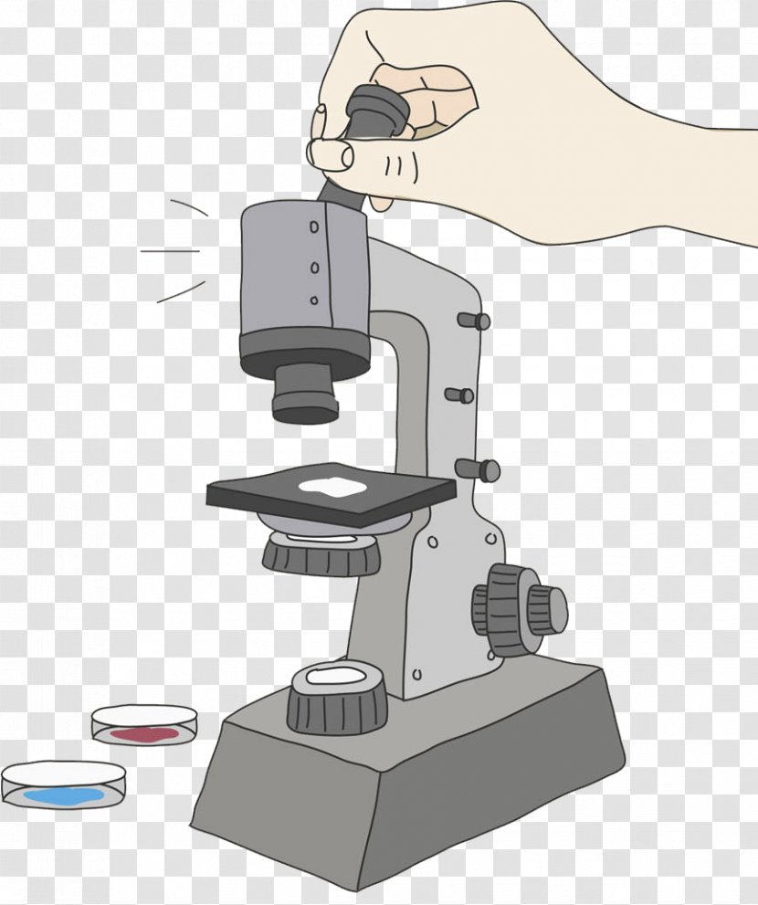 Microscope - Observation - Watercolor Transparent PNG